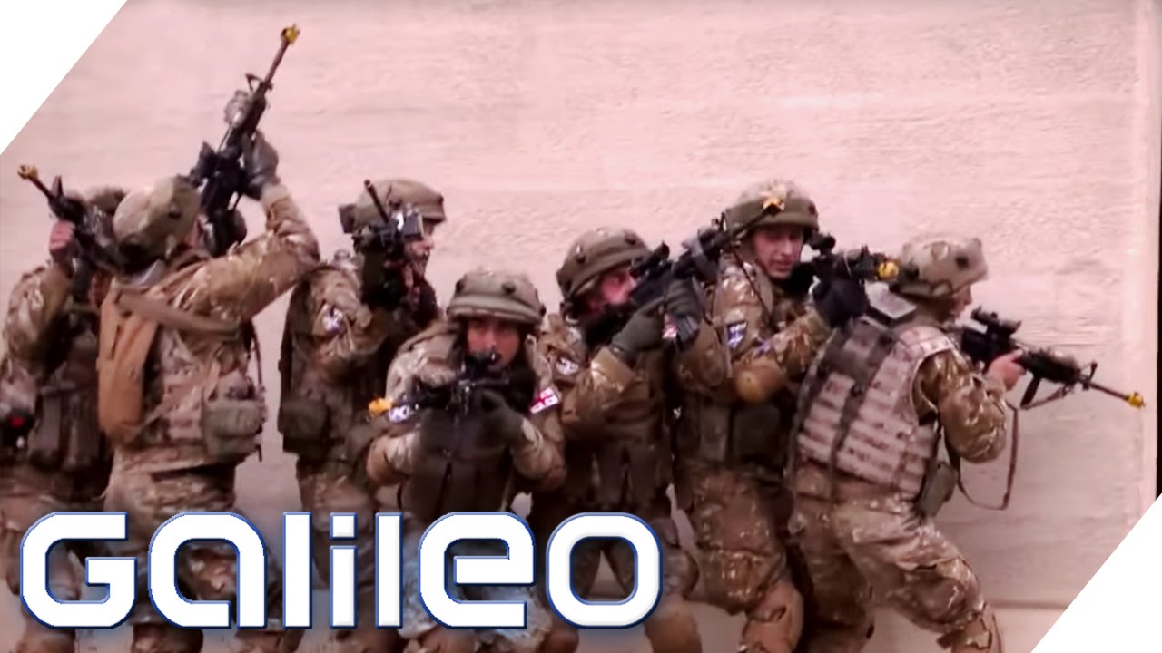 Als Statist auf dem amerikanischen Kriegsübungsgebiet | Galileo | ProSieben