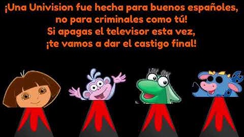 (REUPLOADED) [FAKE] Univision (Spain) Anti-Piracy Screen (2012-2016) [NO VHS]