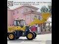 Factory direct sale 3 tons wheel loader