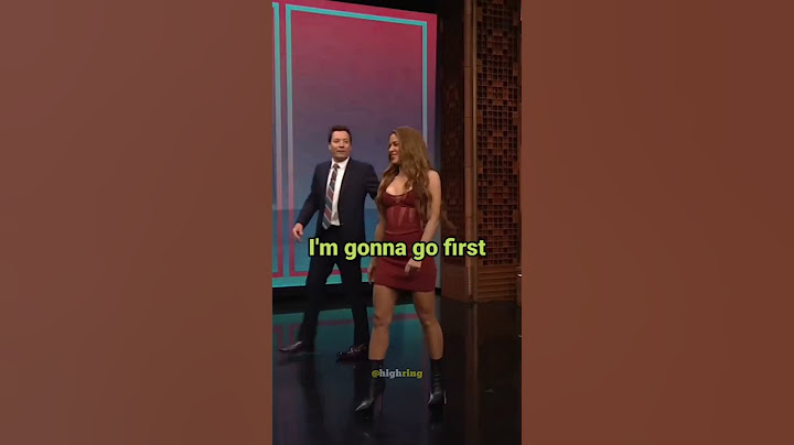 Shakira Vs. Jimmy Fallon TikTok dance
