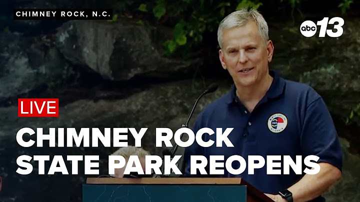 (LIVE) Chimney Rock State Park official reopening
