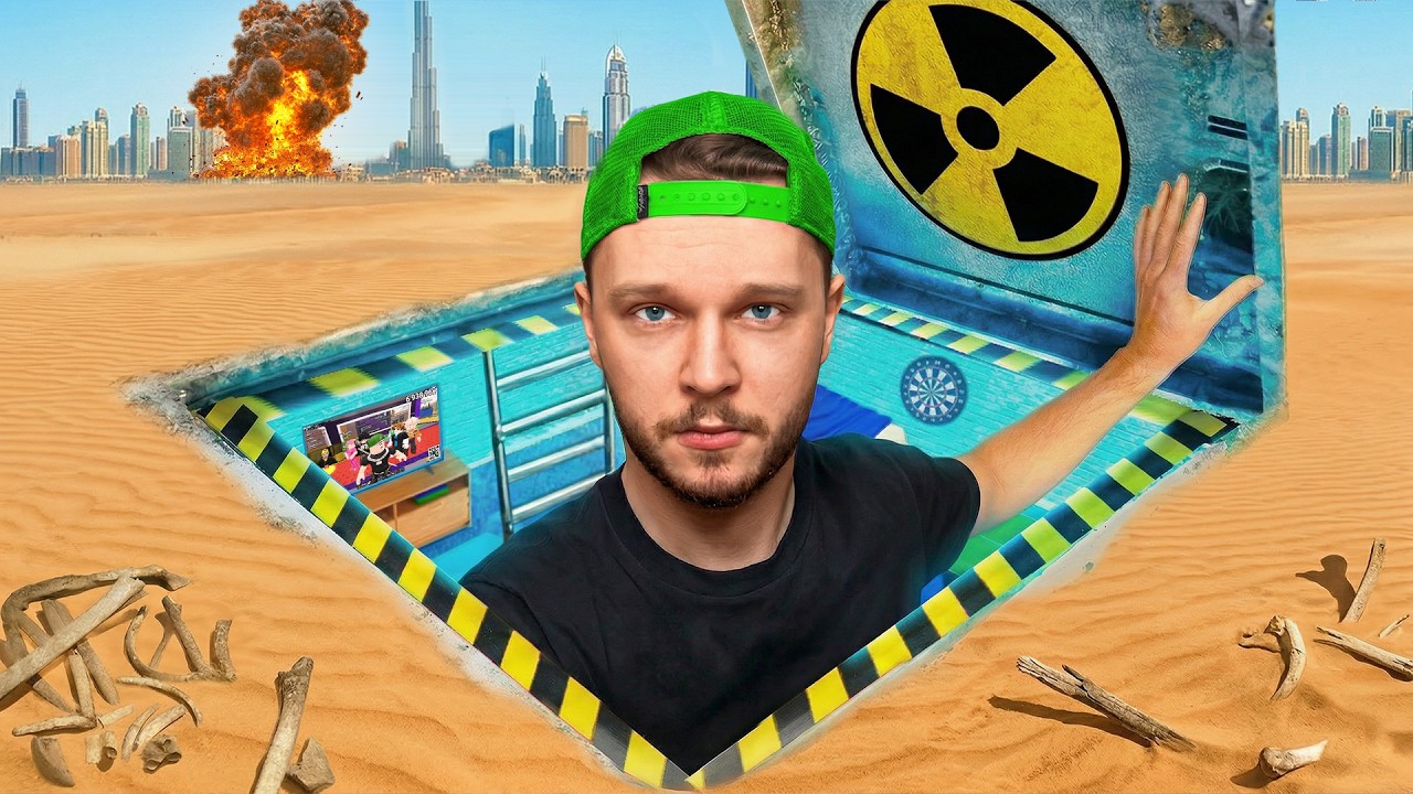 Je Construis un Bunker pour me Protéger des Bombes à Dubai..