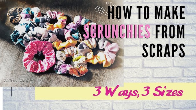 Create Stylish Scrunchies A Step-by-step 2024