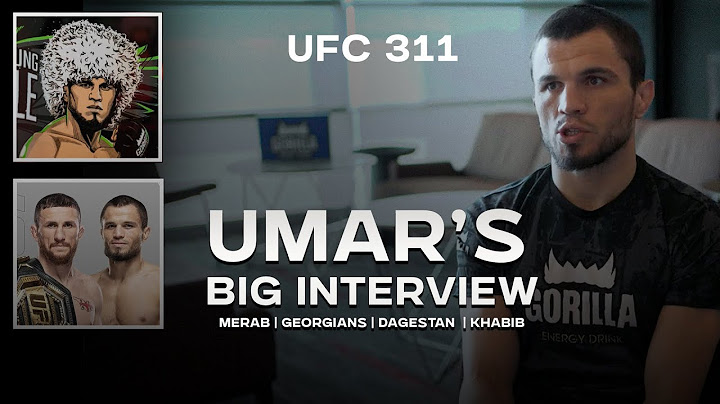 UFC 311 | UMAR VS MERAB | EXCLUSIVE INTERVIEW | Умар про Грузин, Хабиба и Дагестан | ENG SUB | 18+