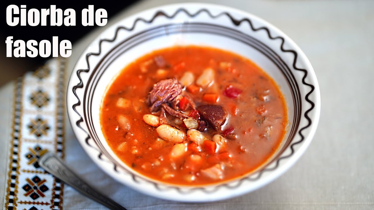 Ciorbă de fasole cu ciolan – rețetă tradițională ardelenească
