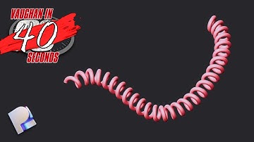 Plasticity | Model a Spiral Tube along a Curve