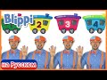 Считаем поезда! | Блиппи на Русском | Изучай этот Мир вместе с Блиппи | Blippi