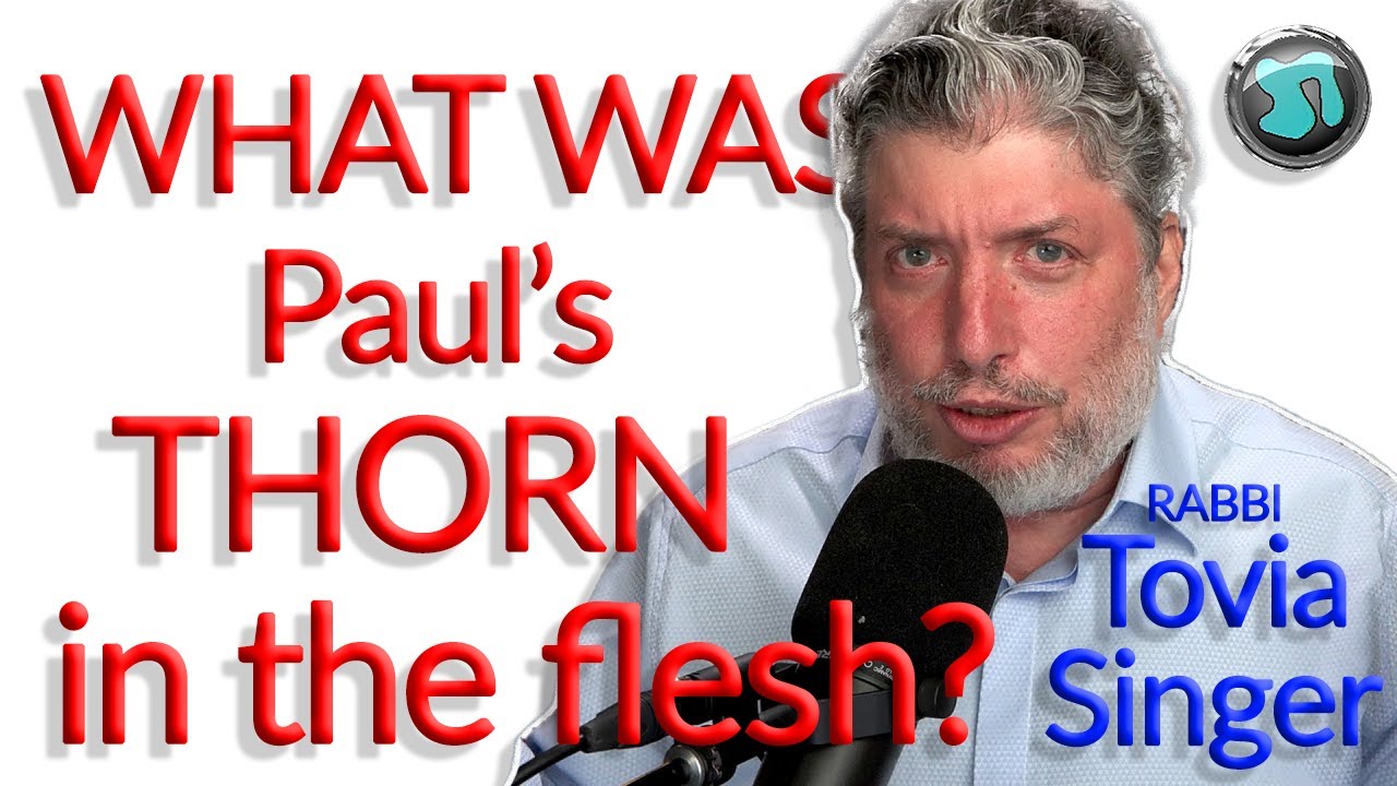 How Can the JEWS be Forgiven if they Reject Jesus? Rabbi Tovia Singer -  1767