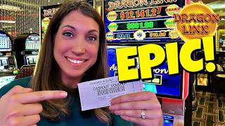 SHOCKING! I have NEVER had THIS happen on Dragon Link slot machine! screenshot 5