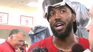 Dexter Fowler Talks After Cardinals Win The Nl Central