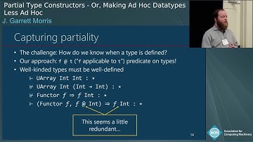 Partial Type Constructors - Or, Making Ad Hoc Datatypes Less Ad Hoc