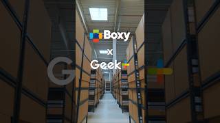 Boxy and Geekplus work together #automation #geekplus #robot #automobile