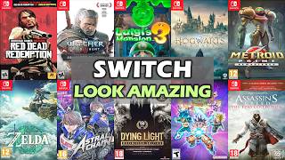 TOP 30 SWITCH GAMES THA RUN AT 30 FPS BUT LOOK AMAZING
