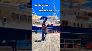 Chasing Ocean Vibes in Halifax 🇨🇦#ocean #ship #vlog #view #explore #canada #waterfront #india #vibes
