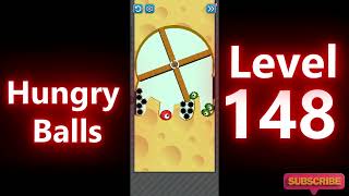 🎯 Hungry Balls Level 148 Walkthrough | Solutionguruji