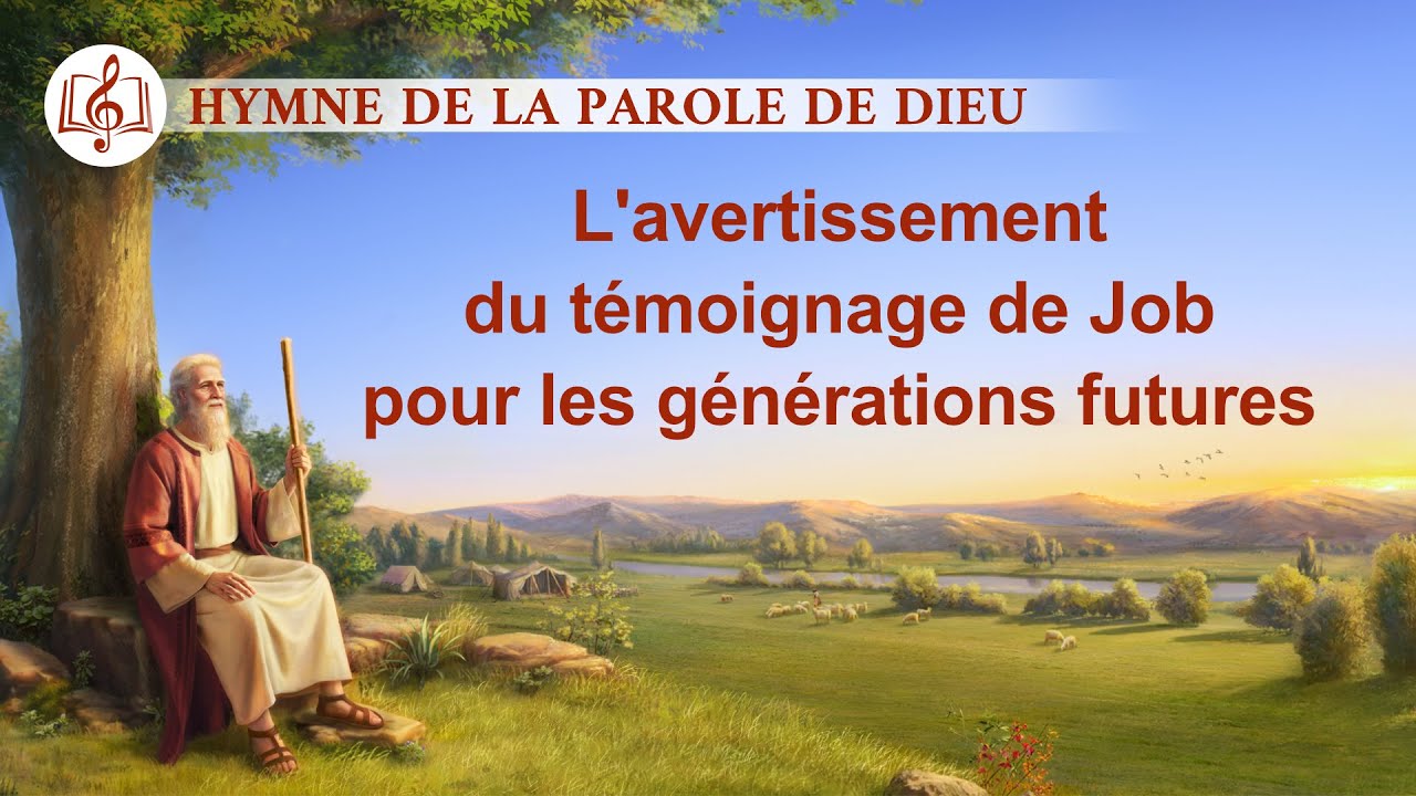 Musique chrétienne 2020 « L'avertissement du témoignage de Job pour les générations futures »