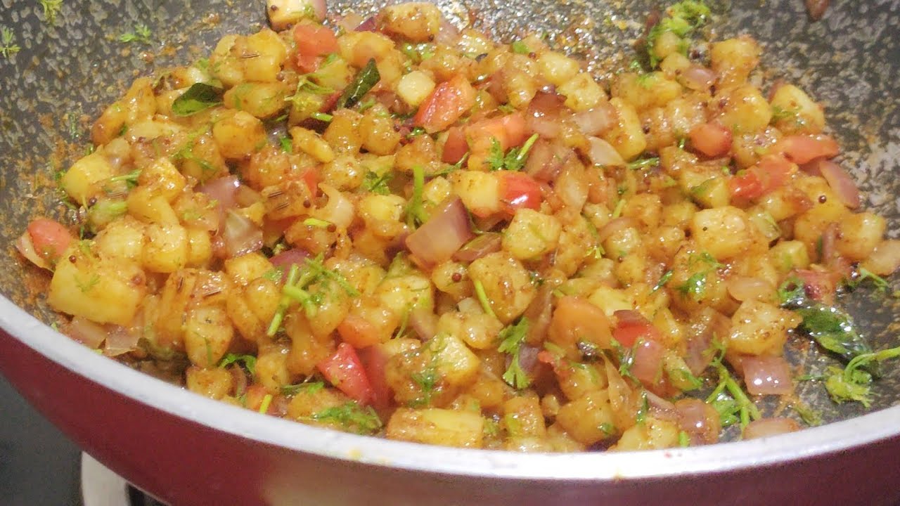 Instant ಆಲೂಗಡ್ಡೆ ಪಲ್ಯ|Potato fry | Alugadde palya |Potato # potato ...