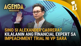 Sino si Atty. Alexander Cabrera Kilalanin ang financial expert sa impeachment trial ni VP Sara