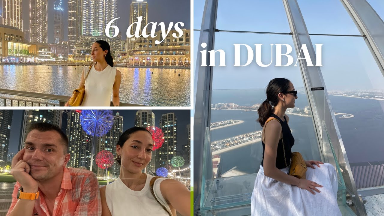 first time in DUBAI | summer heat, marina, old town & eating amazing food