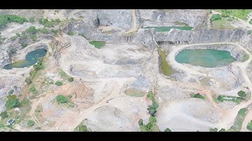 Limestone mining 3D Modelling UAV/DRONE Survey
