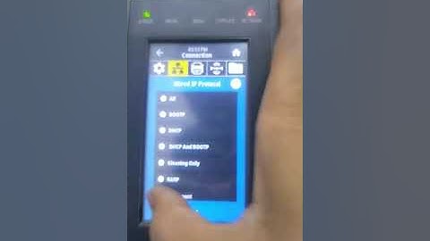 how to change IP of Zebra printer