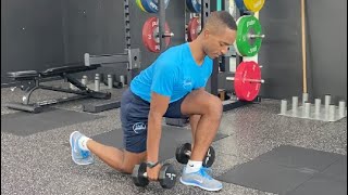 Forward Leaning Walking Lunges Exercise