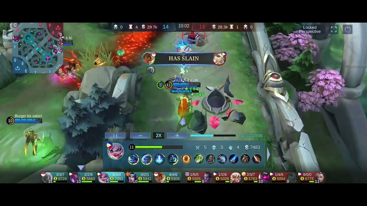 ML: 34- Best of 2, 5vs5, Close Game! Victory Is Ours!