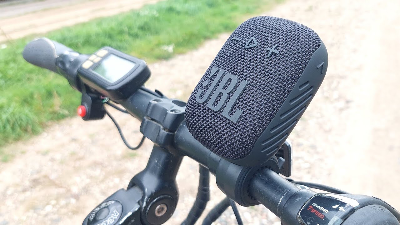 Mount the JBL Wind 3s on a bicycle YouTube