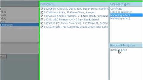 Learn CRM in 60 Seconds - Mail Merge