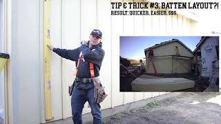 5 Tips & Tricks: Installing Board & Batten Siding!