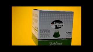 Cialde Capsule Espresso Italia Sublime Compatibili Nespresso Minivideo
