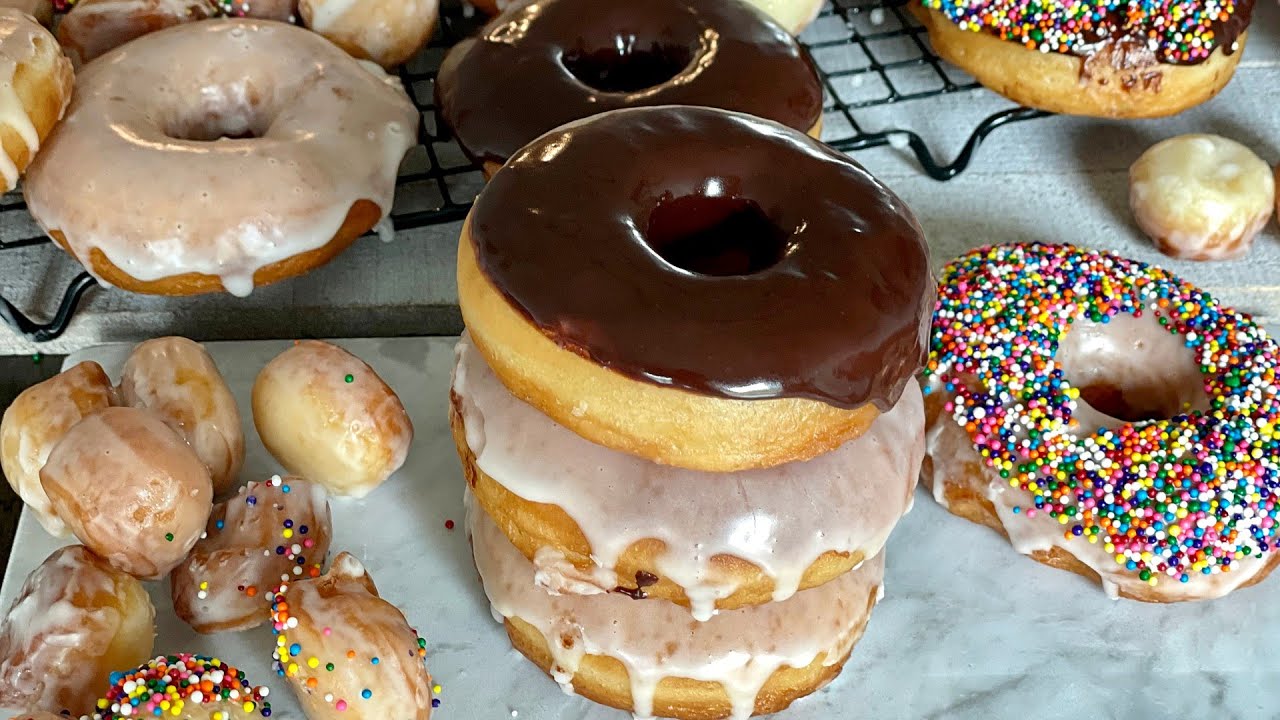 Best Ever Homemade Glazed Donuts