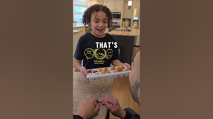 Sneaky chicken nugget hack #mcdonalds #shorts #funny #EBB