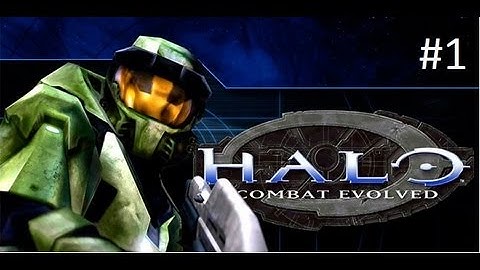halo combat evolved - walkthrough part 1 pillar of autumn [Heroic] (XBOX/PC) [HD]