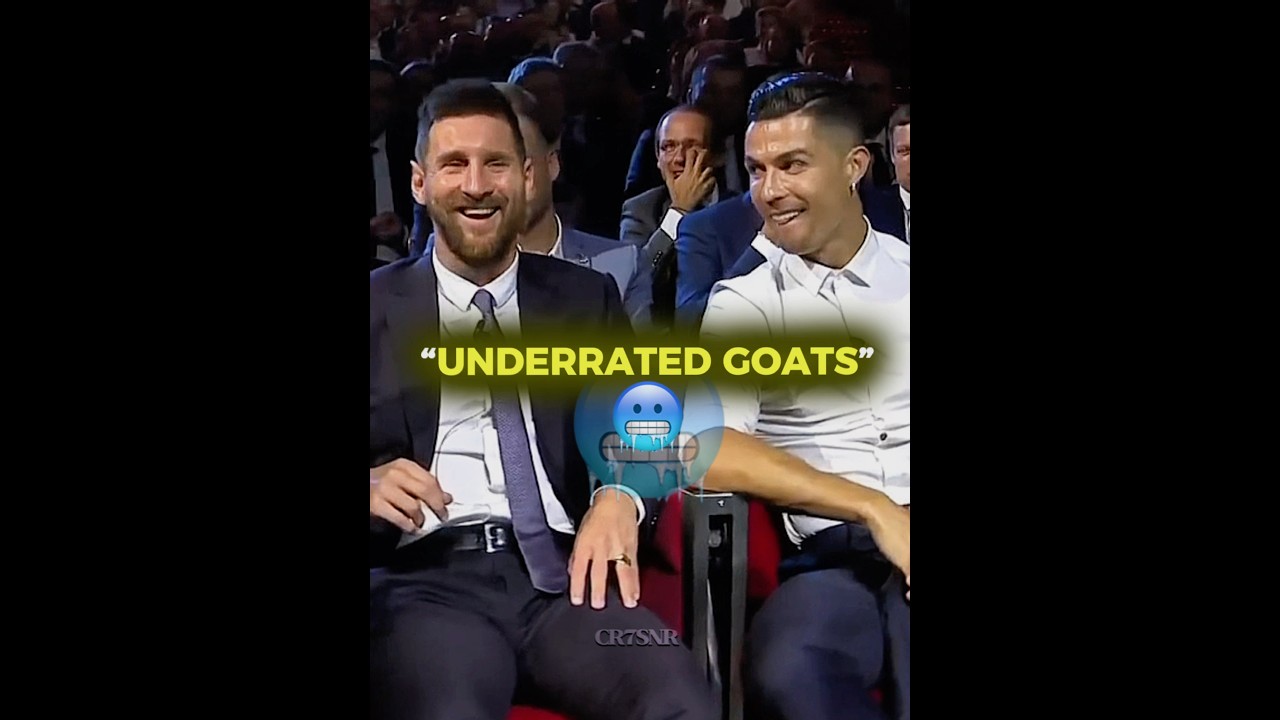 Underrated 🐐 Goats🥶 #ronaldo #messi