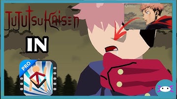 jujutsu kaisen’s BLACK FLASH in Stick Nodes