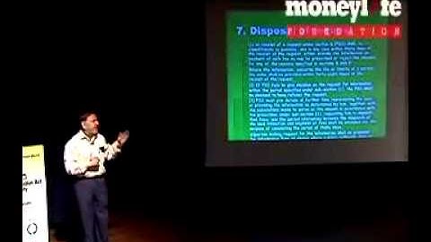 Shailesh Gandhi on RTI Part 2)