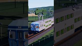 V Set Passing Chesham Bank - Roblox Trainways #australiantrains #sydneytrains #trainways #trainsim