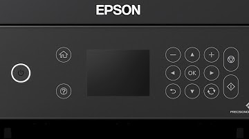 Epson XP-5100 Wireless Setup Using the Control Panel