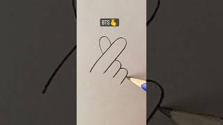 BTS Symbol Drawing #shorts