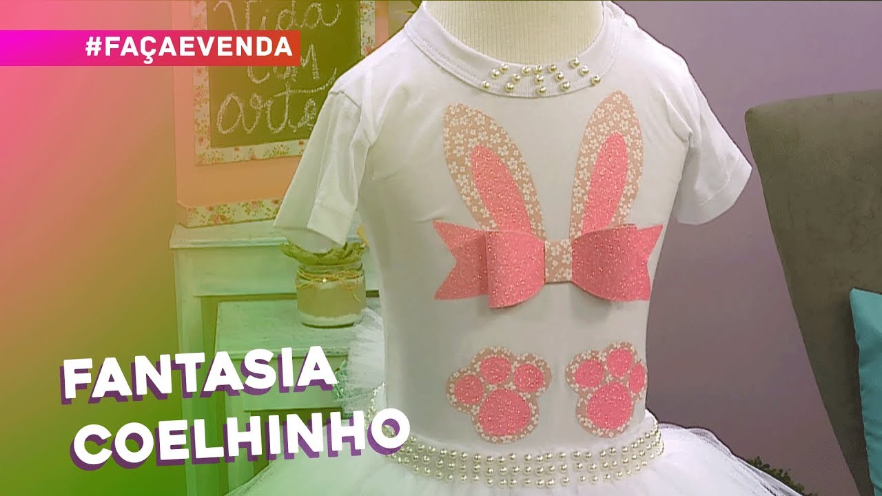 Fantasia coelhinho por Valéria Souza