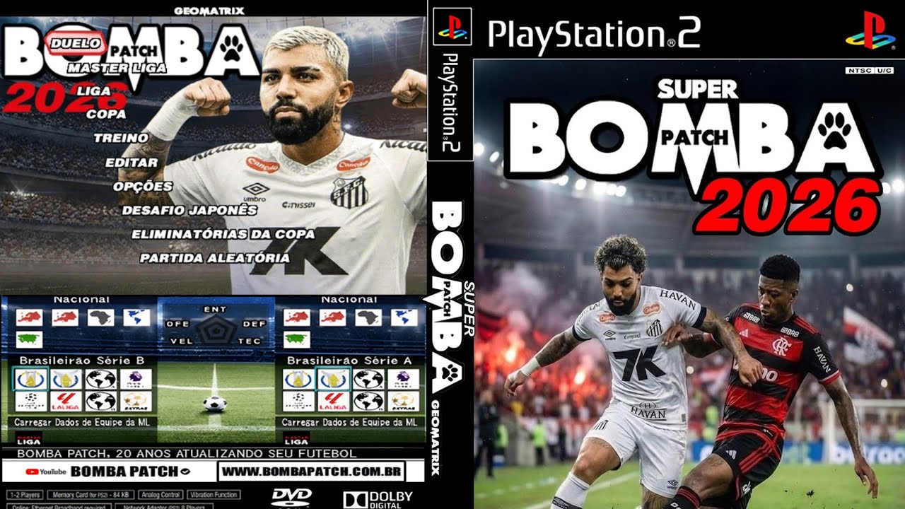 Bomba Patch 2026 Geomatrix iso (PS2) janeiro Download 