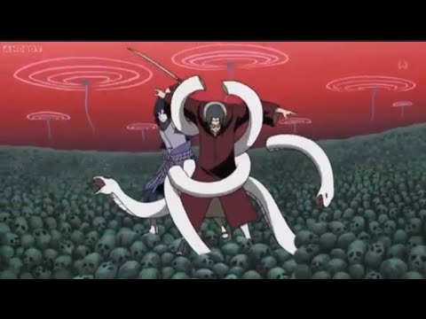 Sasuke "Genjutsu Sharingan" and Itachi "Tsukuyomi" vs kabuto |Eps 337