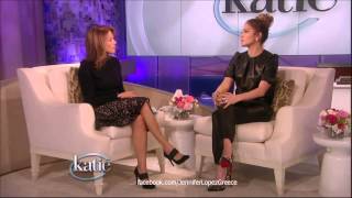 Jennifer Lopez on 'Katie Couric Show' 25/1/13 - Talks Tour & Family (HD)