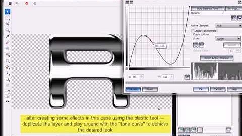 basic chrome text effect with CorelDraw X5
