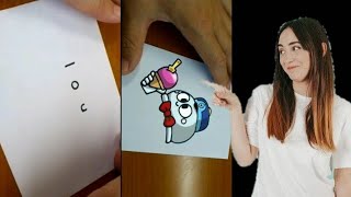 How To Turn Words Lou Brawl Startw New Brawler Into A Cartoon How A Draw Doodle Art On The Paper