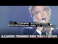 Alejandro Fernandez tributo a su padre.