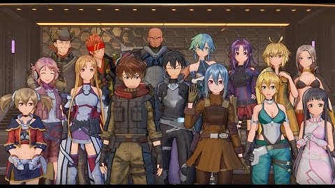 SAO Fatal Bullet - Mask of the Abyss - Final Boss (Floor 50) + Ending