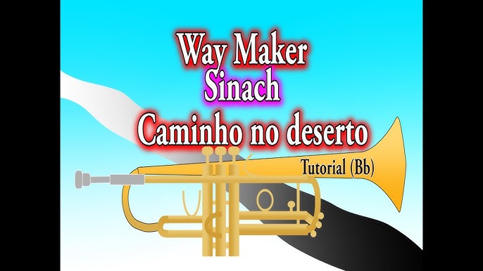 Sinach - Way Maker Trumpet Tutorial - Caminho no deserto Soraya Moraes 