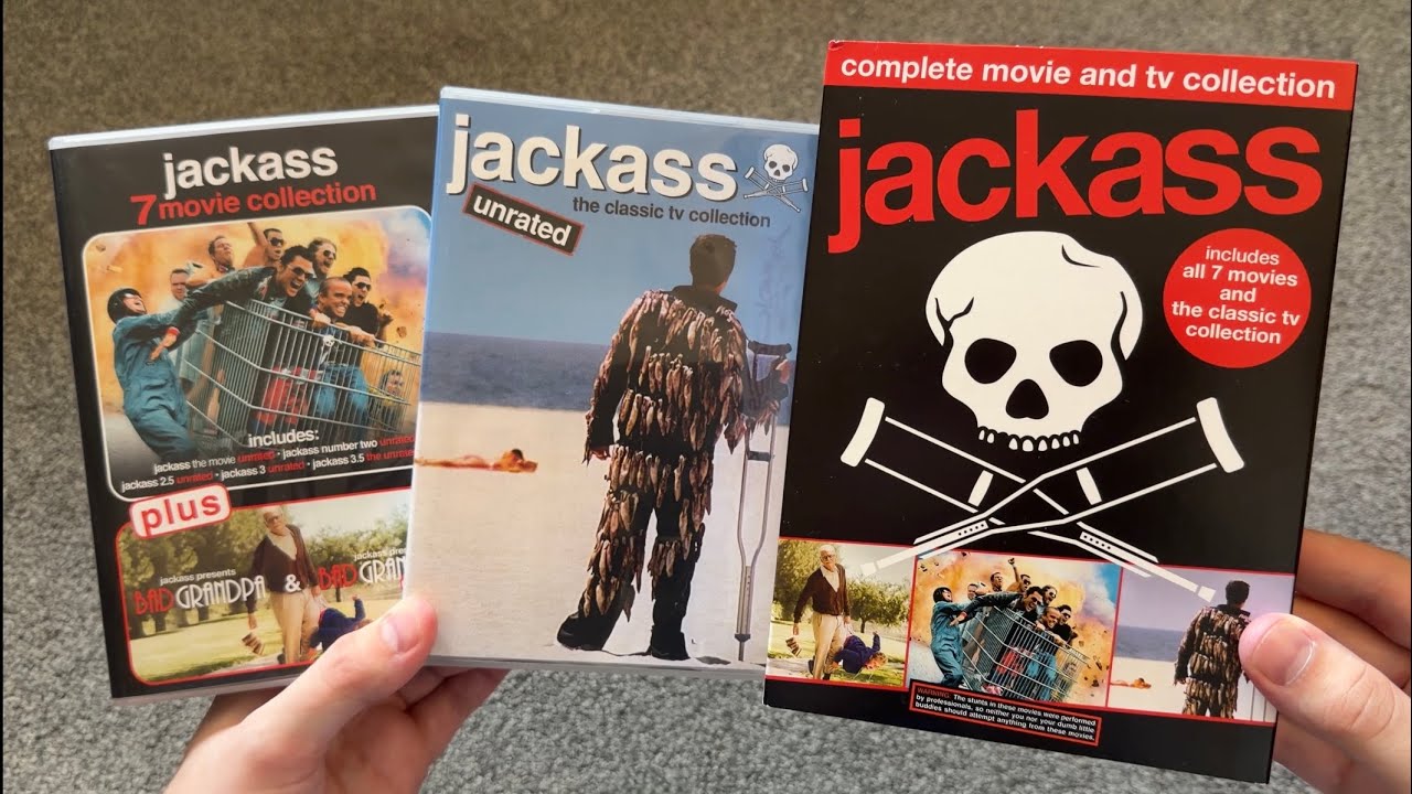Jackass: The Complete Movie and TV Collection DVD Unboxing - YouTube